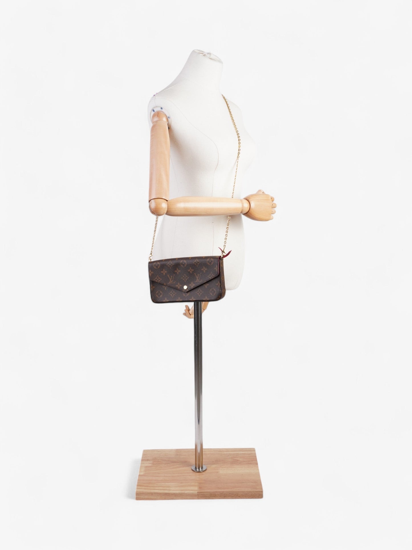 Louis Vuitton Pochette Felicie Monogram Coated Canvas