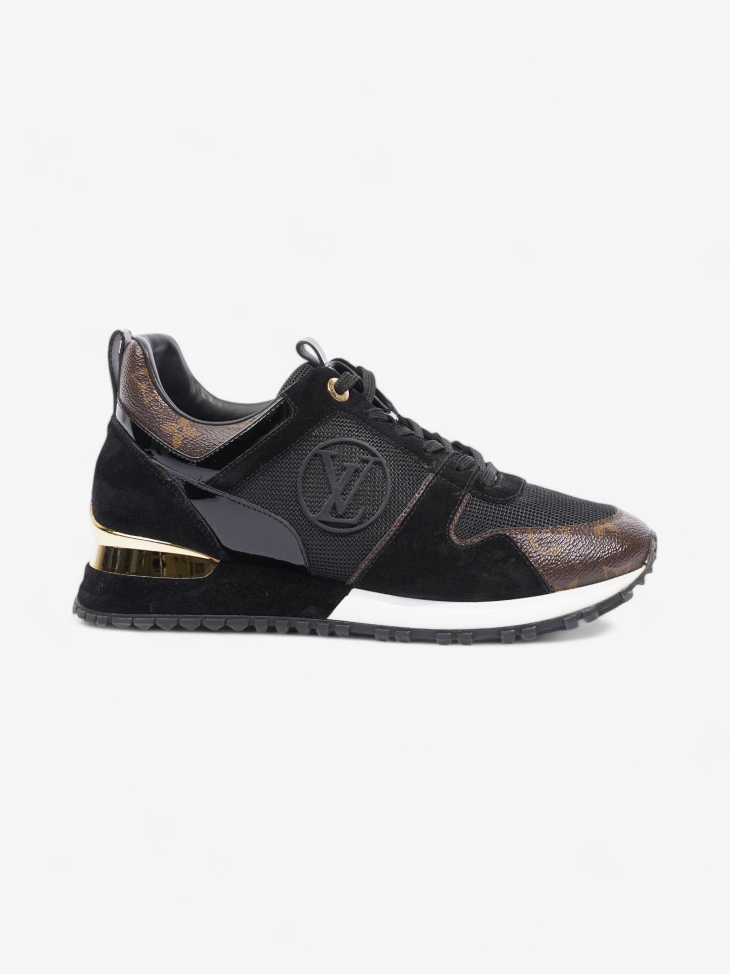 Louis Vuitton Run Away Black / Monogram Mesh EU 38.5 UK 5.5