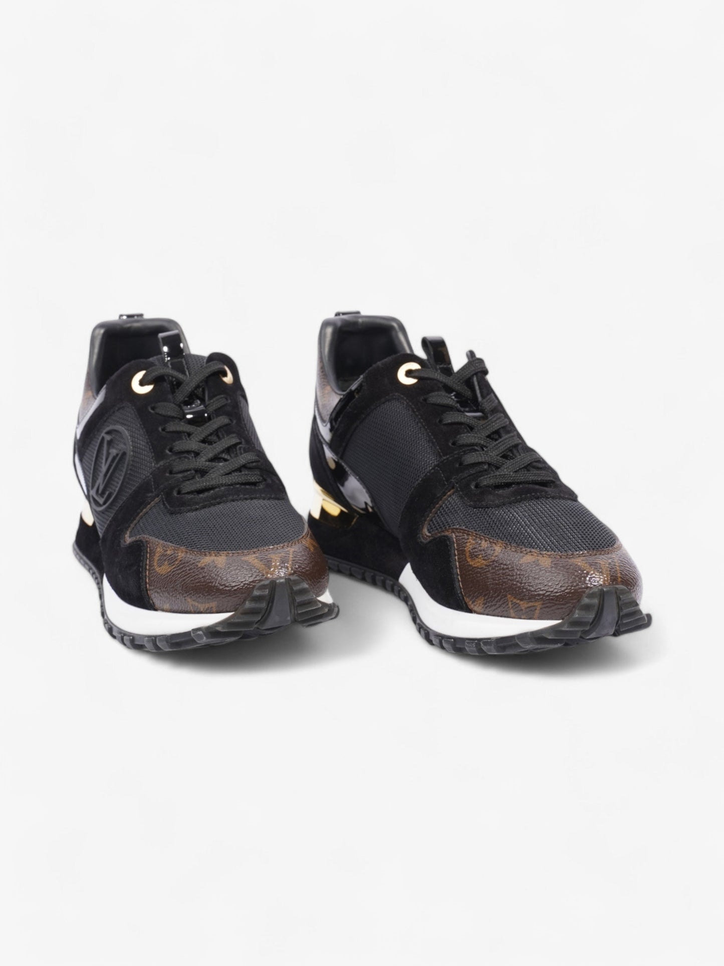 Louis Vuitton Run Away Black / Monogram Mesh EU 38.5 UK 5.5