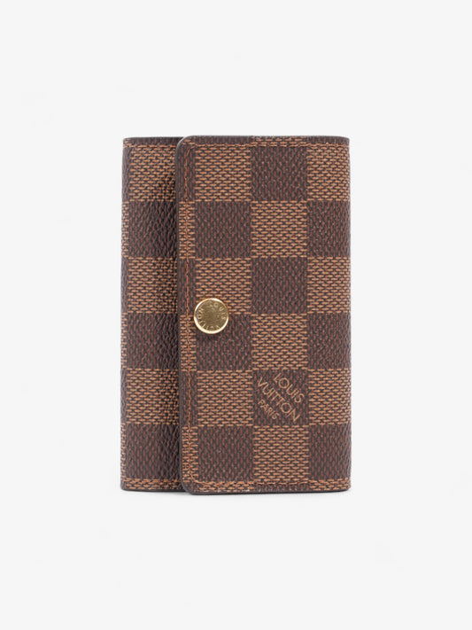 Louis Vuitton Multicles 6 Key Holder Damier Ebene Coated Canvas