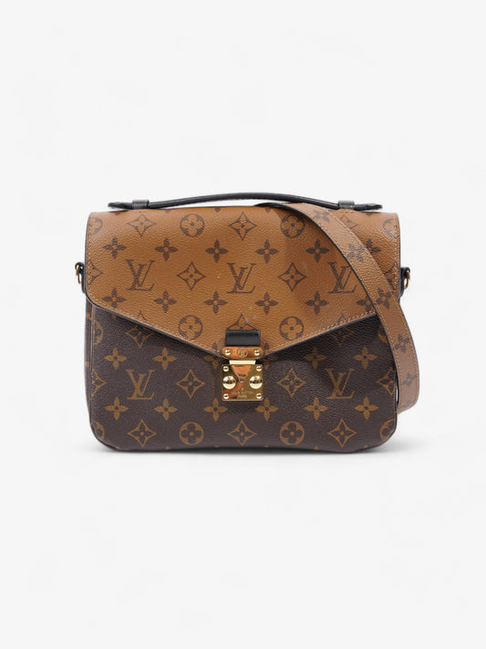 Louis Vuitton Pochette Metis Monogram Reverse Coated Canvas