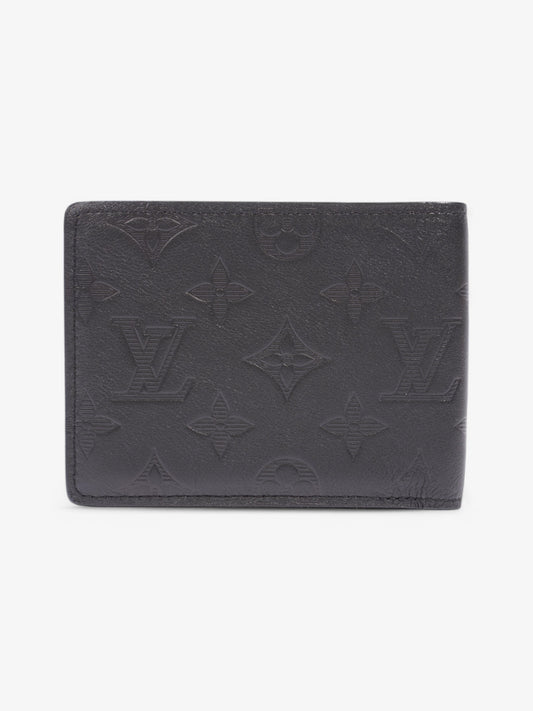 Louis Vuitton Multiple Wallet Black Calfskin Leather