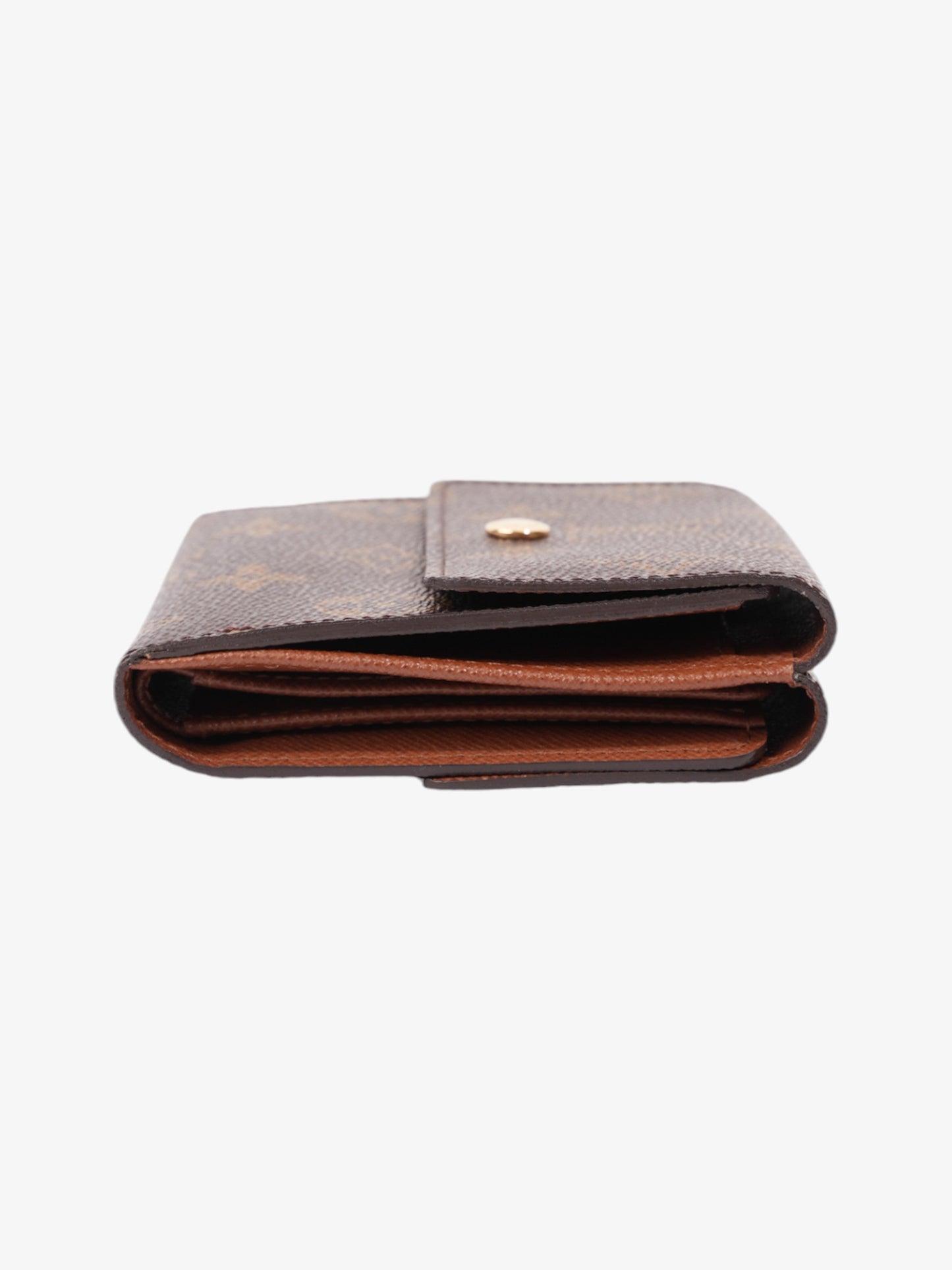 Louis Vuitton Porte Monnaie Cartes Monogram Coated Canvas