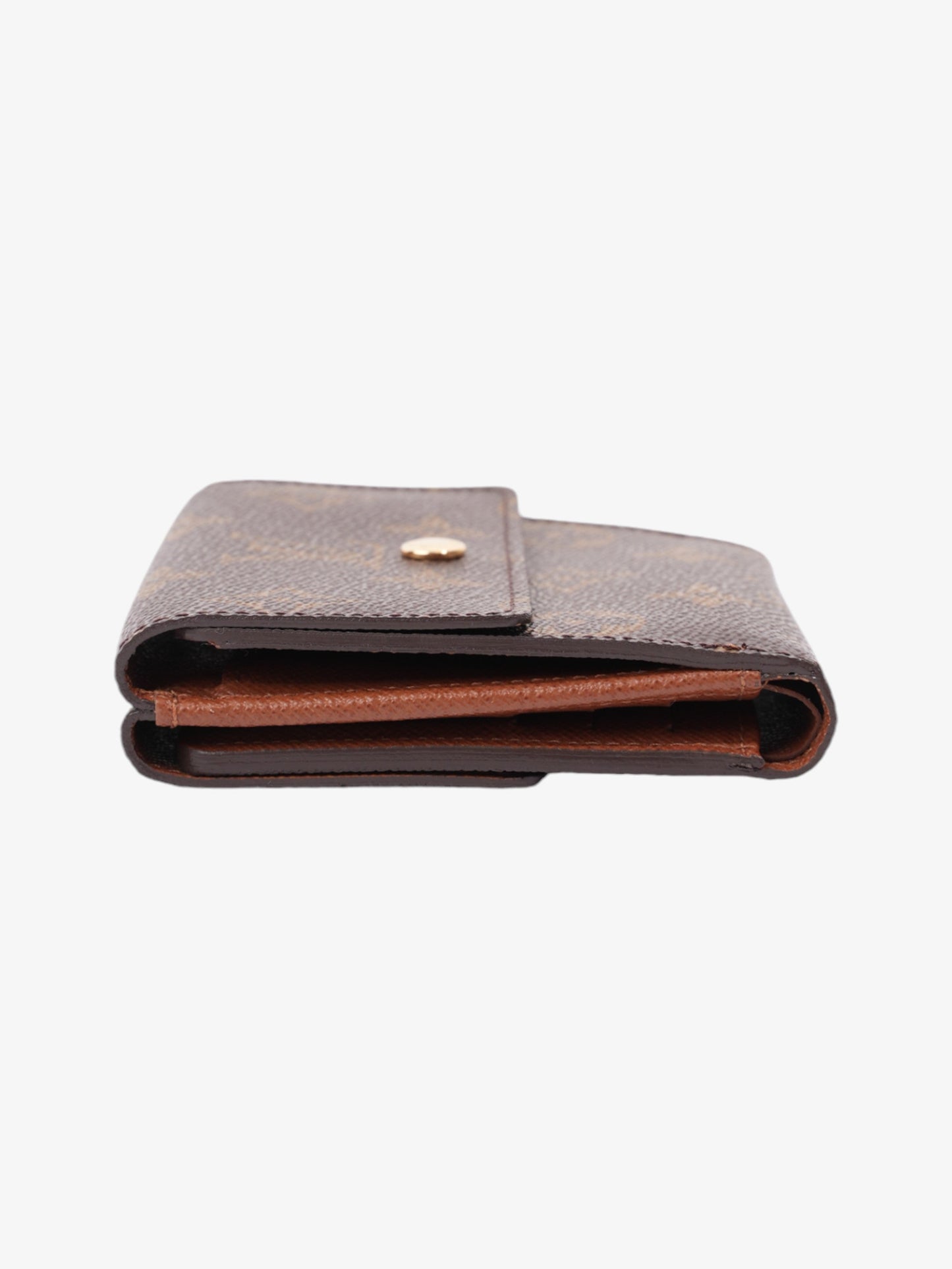 Louis Vuitton Porte Monnaie Cartes Monogram Coated Canvas