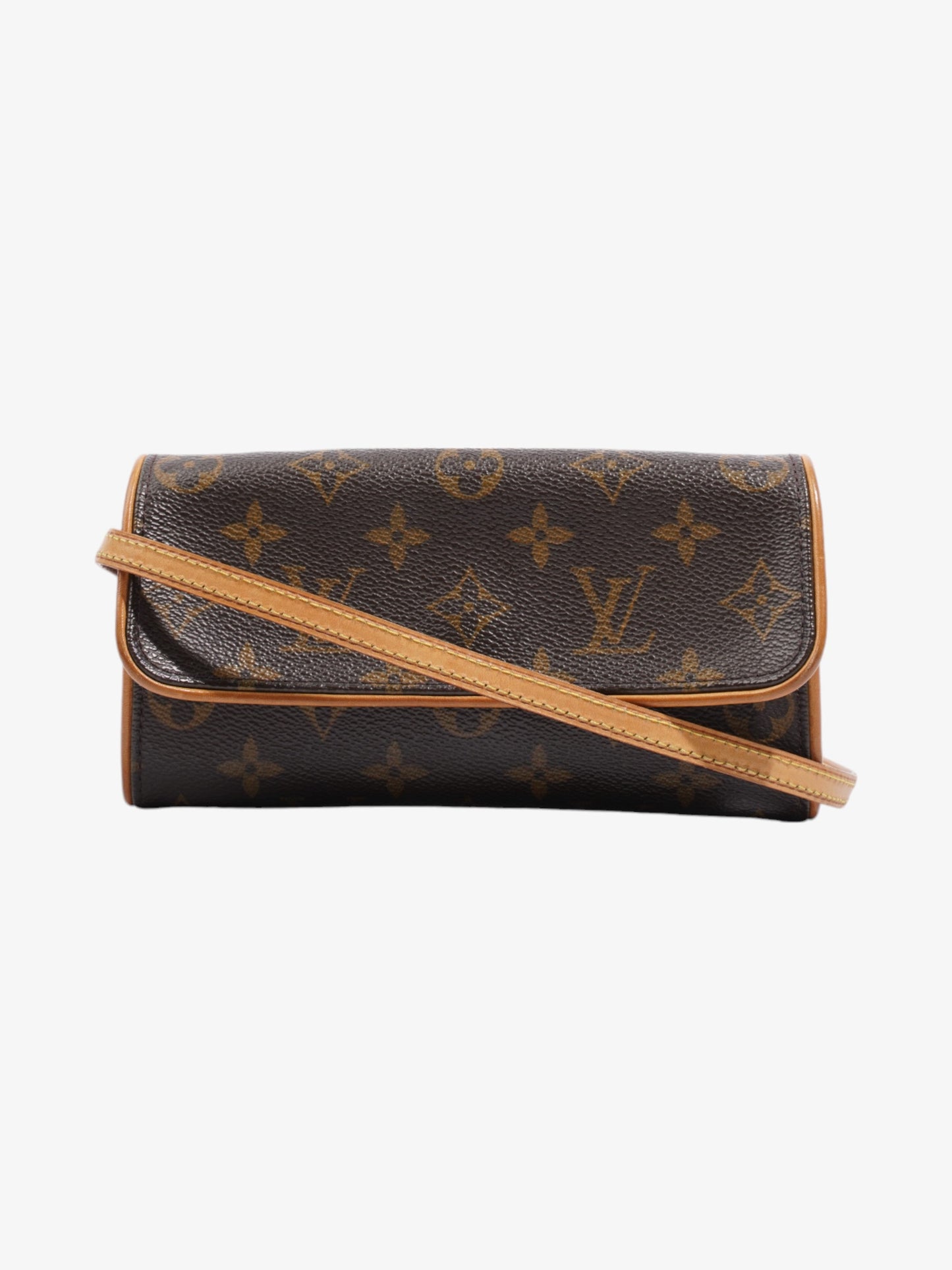 Louis Vuitton Pochette Twin Monogram Coated Canvas PM