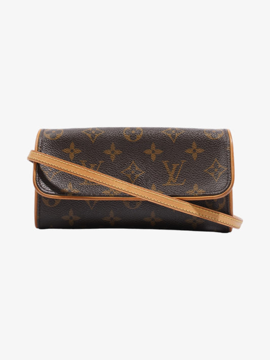 Louis Vuitton Pochette Twin Monogram Coated Canvas PM