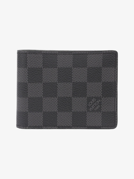 Louis Vuitton Slender Wallet Damier Graphite Coated Canvas NM