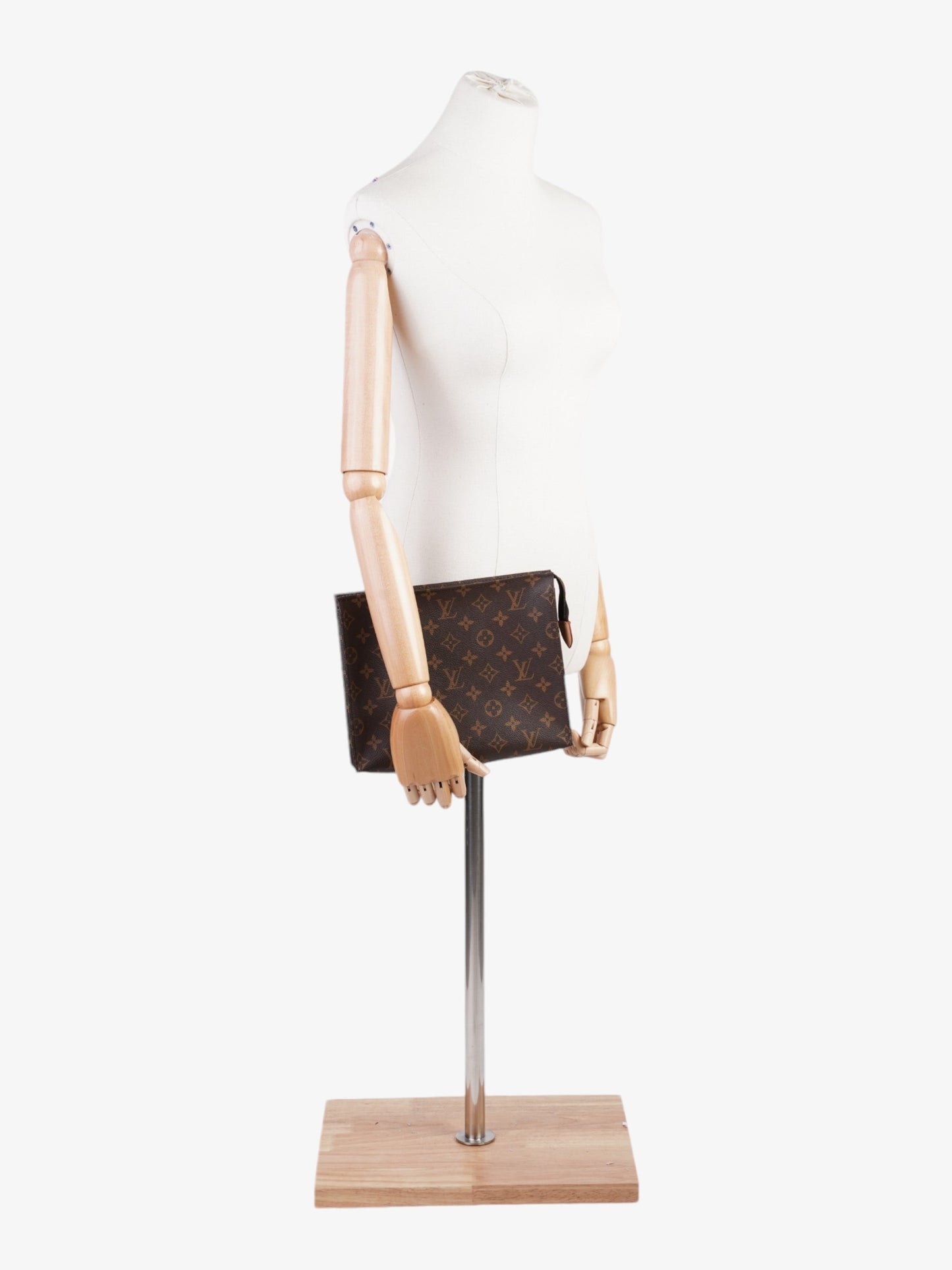 Louis Vuitton Toiletry Pouch Monogram Coated Canvas 26