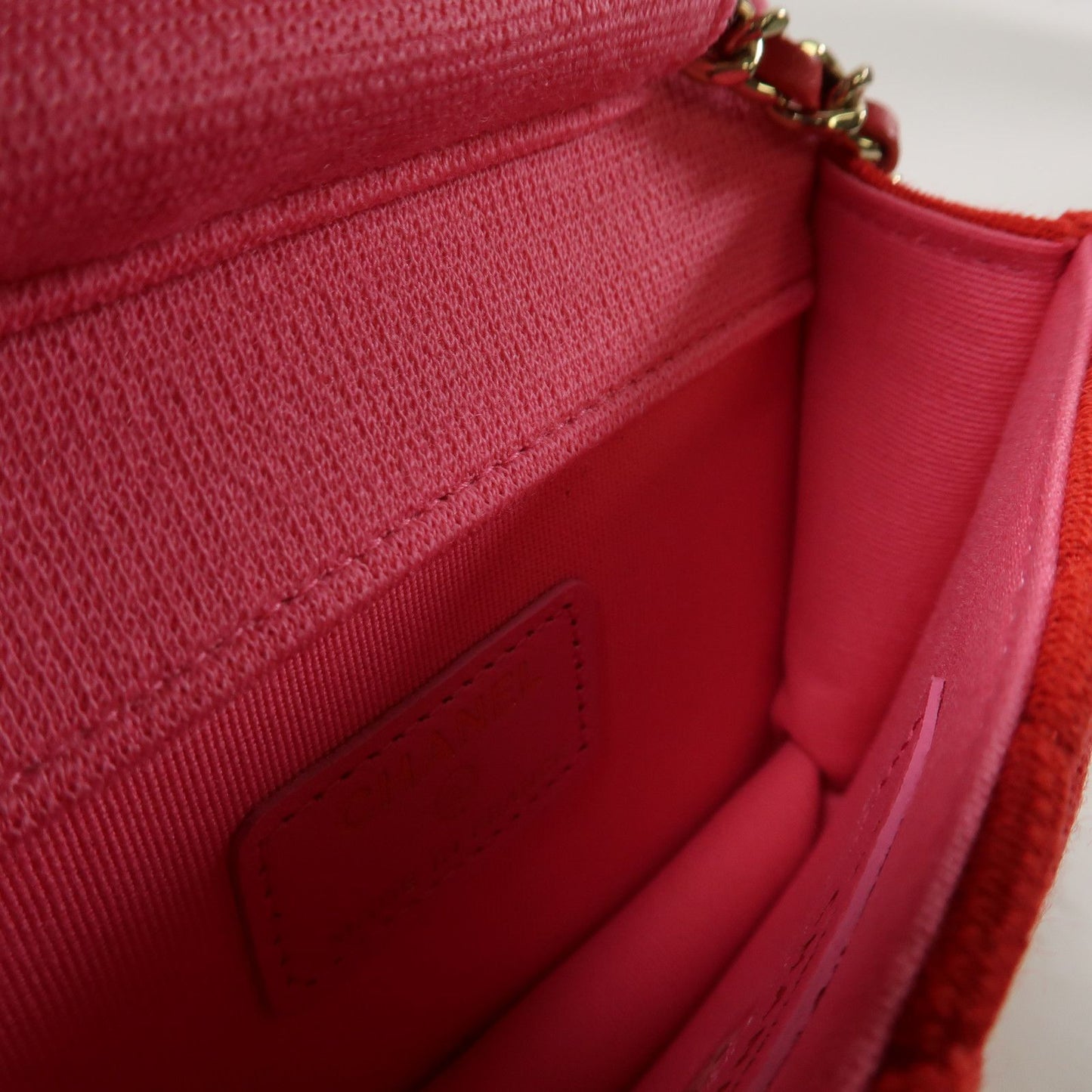 Chanel Crossbody Chain shoulder bag Red