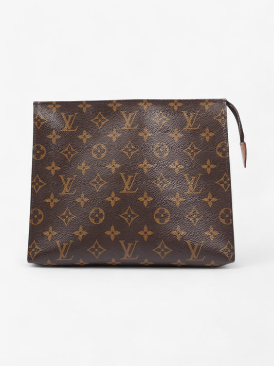Louis Vuitton Toiletry Pouch Monogram Coated Canvas 26