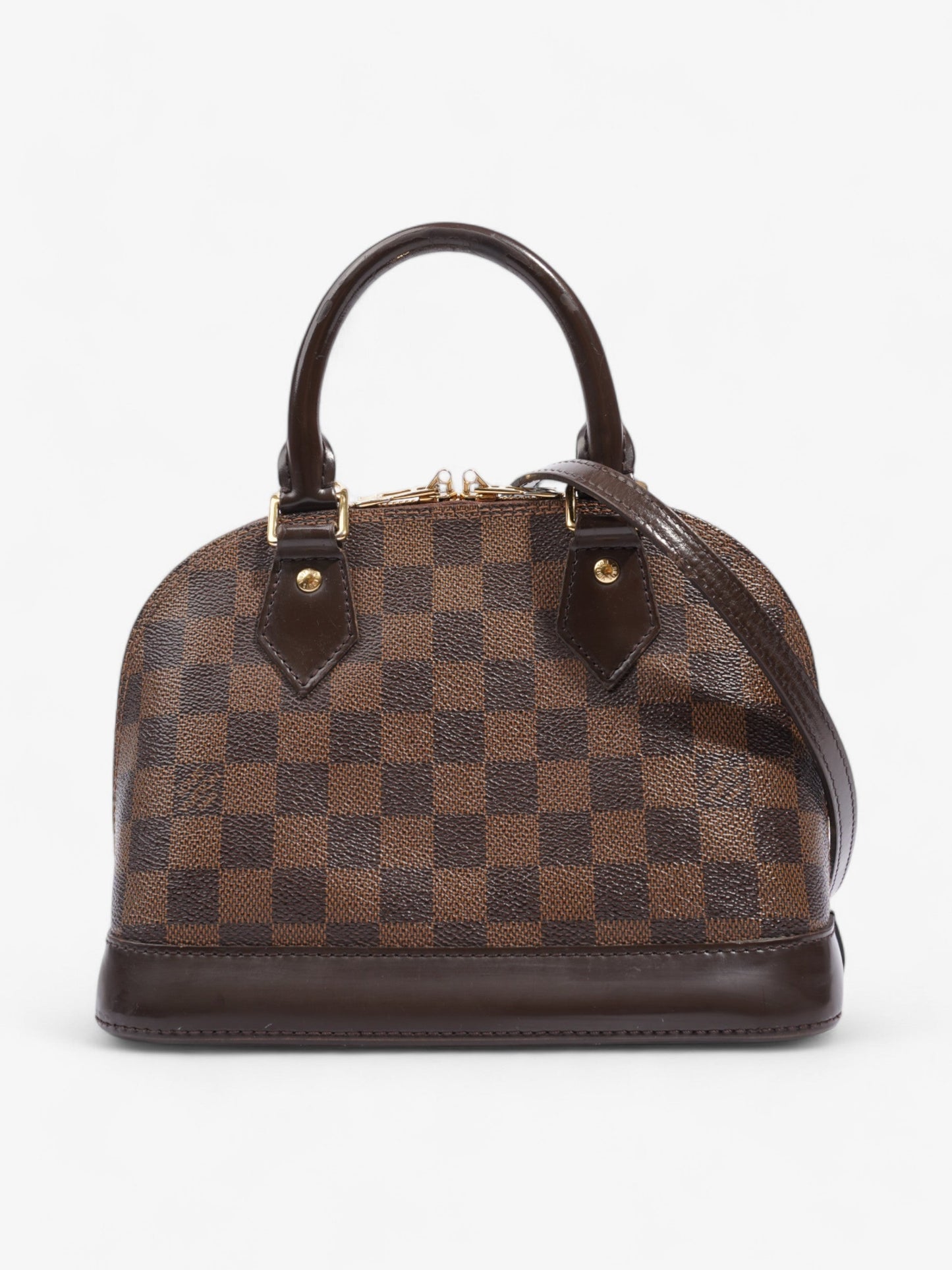 Louis Vuitton Alma Damier Ebene Coated Canvas BB