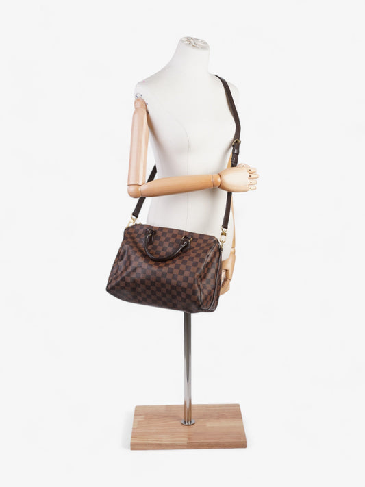Louis Vuitton Speedy Bandoulière Damier Ebene Coated Canvas 30