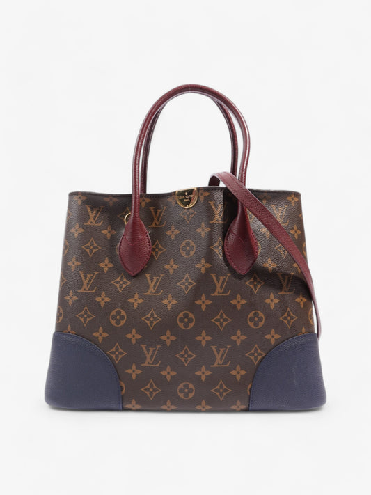 Louis Vuitton Flandrin Monogram / Navy Blue / Mauve Coated Canvas