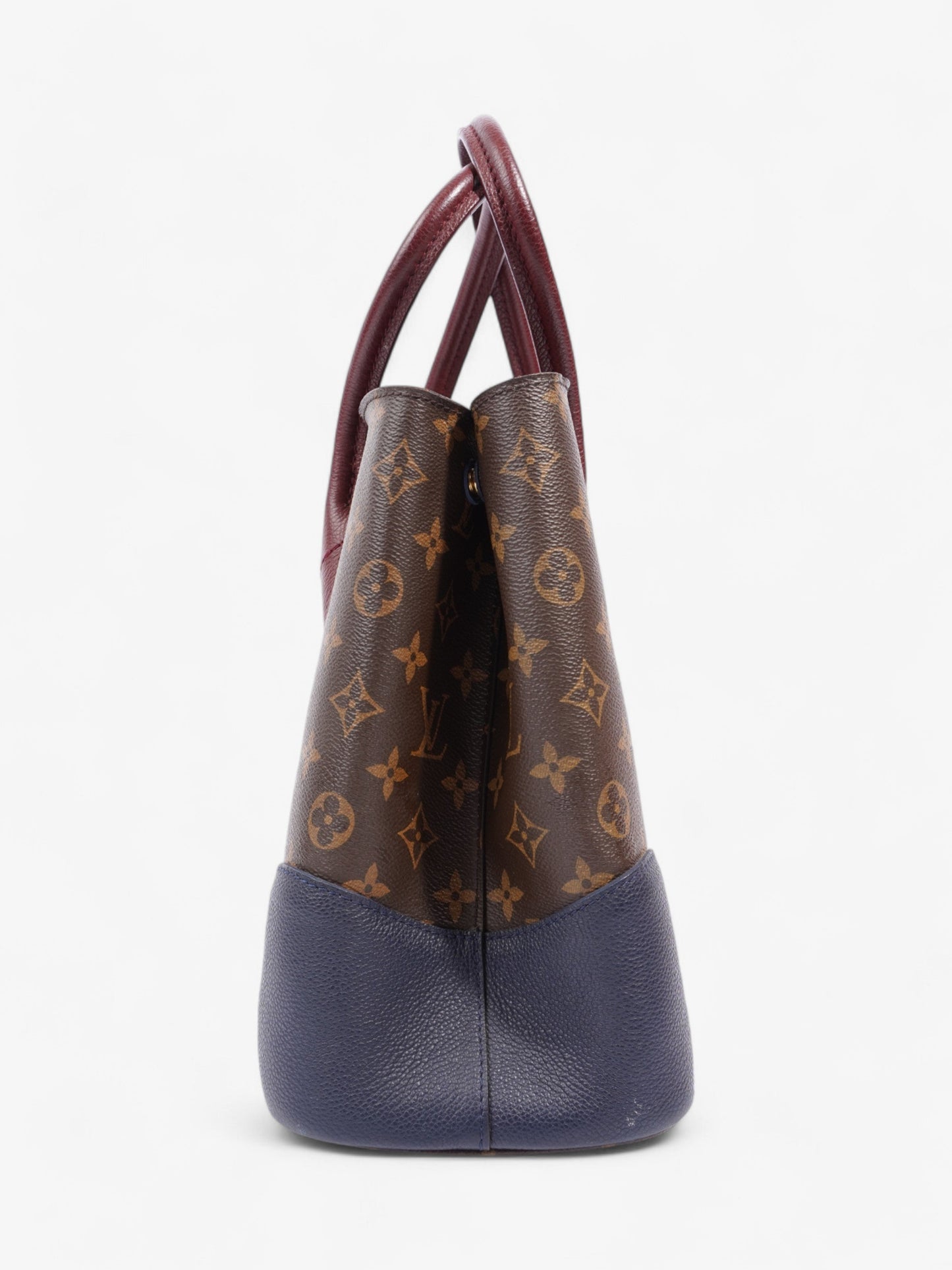 Louis Vuitton Flandrin Monogram / Navy Blue / Mauve Coated Canvas
