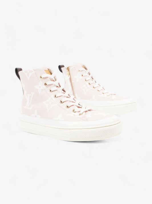 Louis Vuitton Stellar High-tops  Pink / White Leather EU 38 UK 5