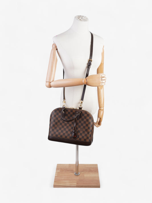 Louis Vuitton Alma Damier Ebene Coated Canvas PM