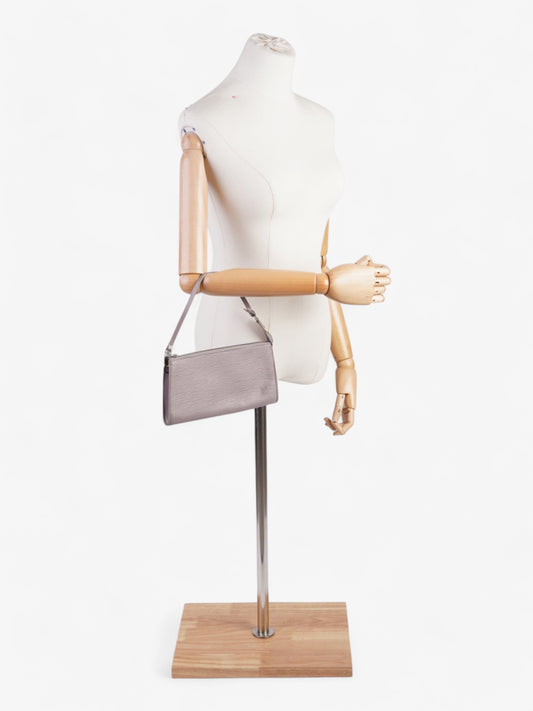 Louis Vuitton Pochette Accessoires Lilac Epi Leather