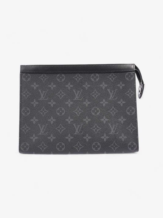 Louis Vuitton Pochette Voyage Monogram Eclipse Coated Canvas MM