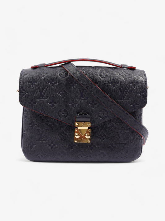 Louis Vuitton Pochette Metis MM Navy Empreinte Leather