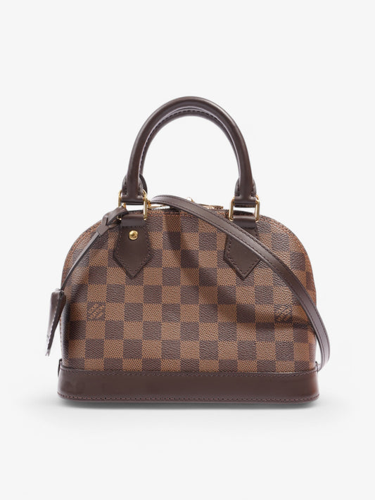 Louis Vuitton Alma Damier Ebene Coated Canvas BB