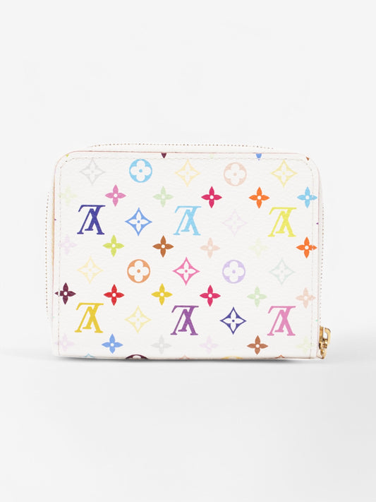 Louis Vuitton Coin Purse Monogram Multicolour / White Coated Canvas