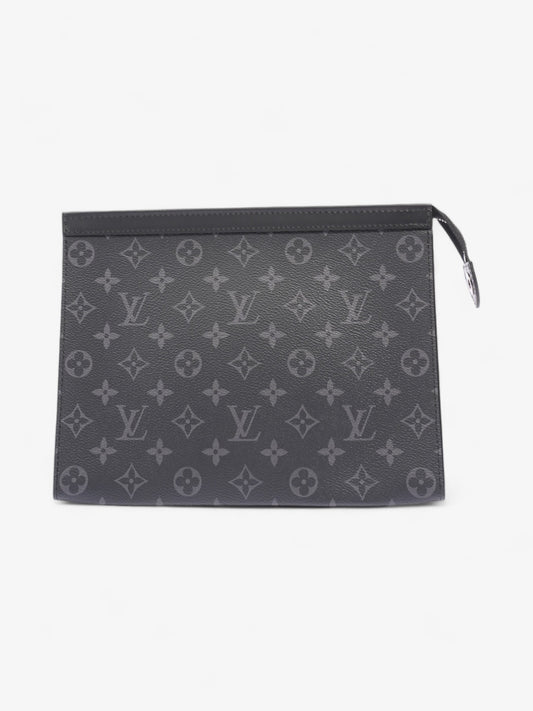 Louis Vuitton Pochette Voyage Monogram Eclipse Coated Canvas MM