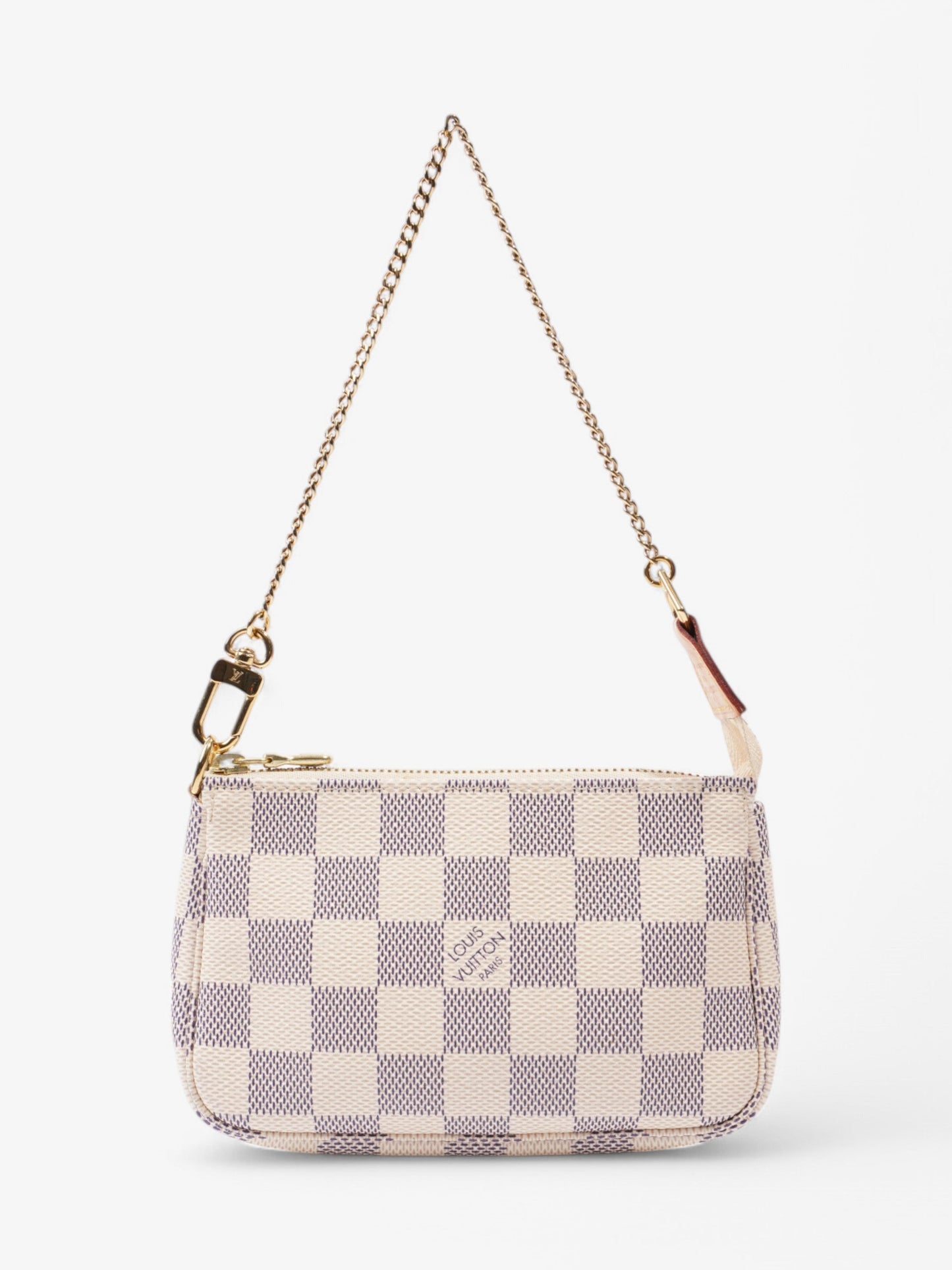 Louis Vuitton Mini Pochette Accessoires Damier Azur Coated Canvas