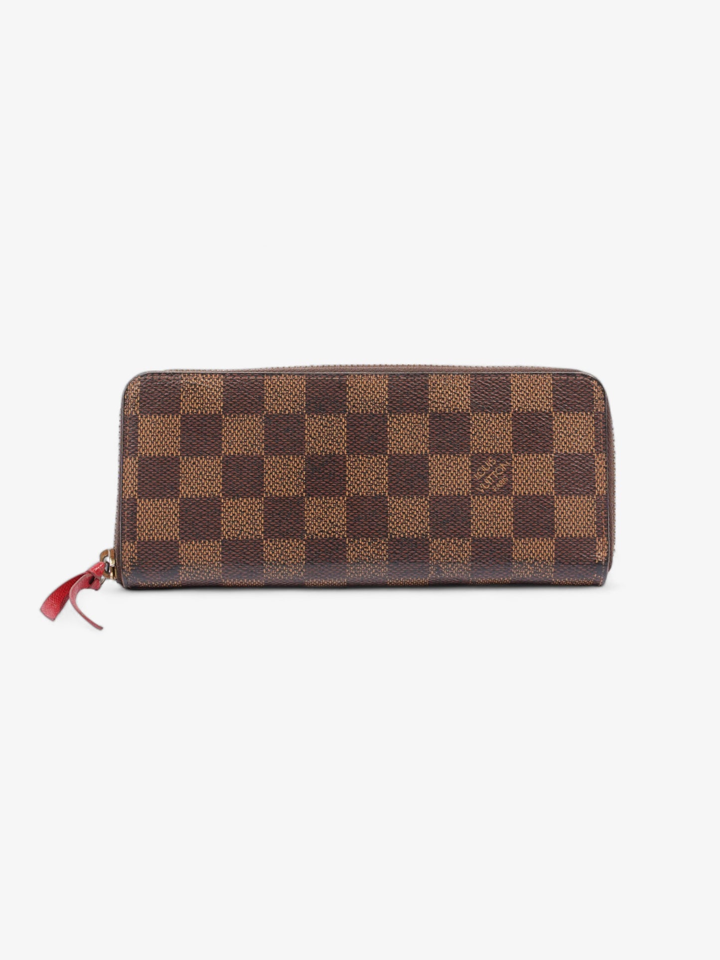 Louis Vuitton Clémence Wallet Damier Ebene Coated Canvas