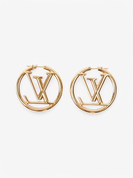 Louis Vuitton LV Hoop Gold Base Metal