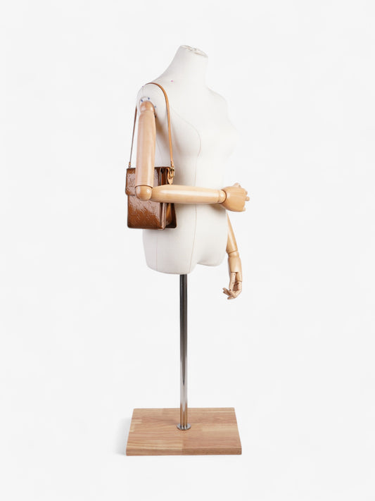Louis Vuitton Mott Monogram Vernis / Bronze Vernis Leather