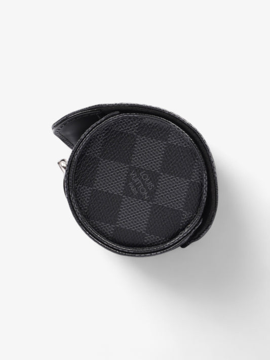 Louis Vuitton 3 Watch Travel Case Damier Graphite Coated Canvas