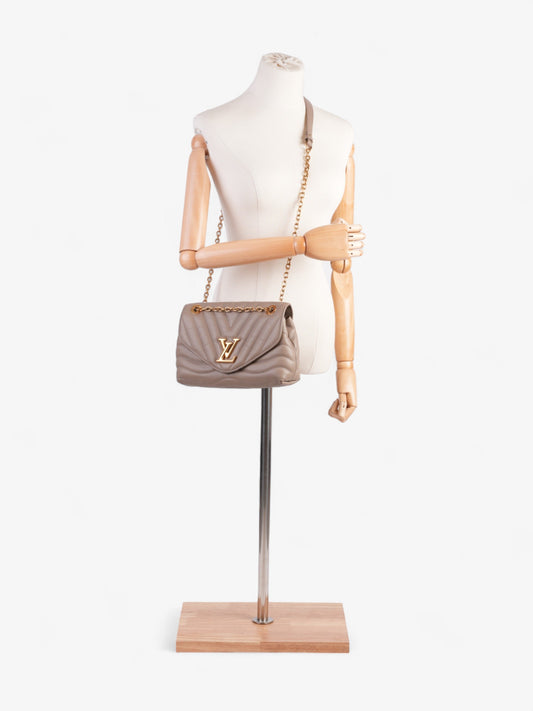 Louis Vuitton New Wave Chain Taupe Calfskin Leather MM