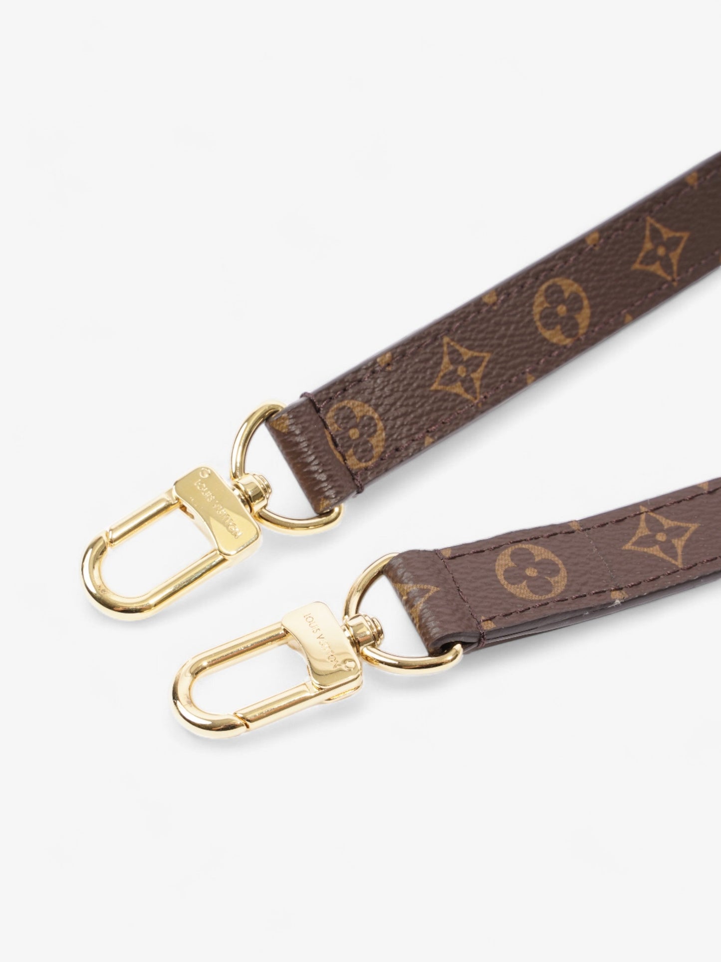 Louis Vuitton Bandoulière Bag Strap Monogram / Gold Canvas