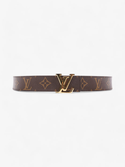 Louis Vuitton LV Initiales Reversible Belt Monogram / Rose Ballerine Coated Canvas 85cm / 34"
