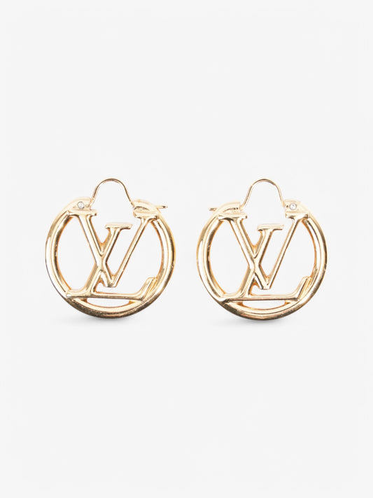 Louis Vuitton Louise Earrings Gold Base Metal PM