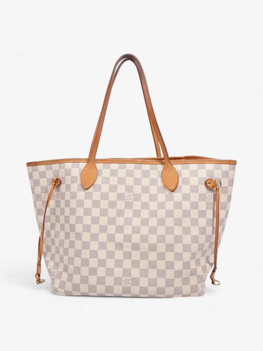 Louis Vuitton Neverfull Damier Azur Coated Canvas MM