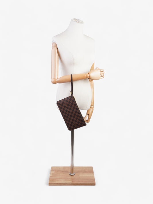 Louis Vuitton Neverfull Pouch Damier Ebene Coated Canvas