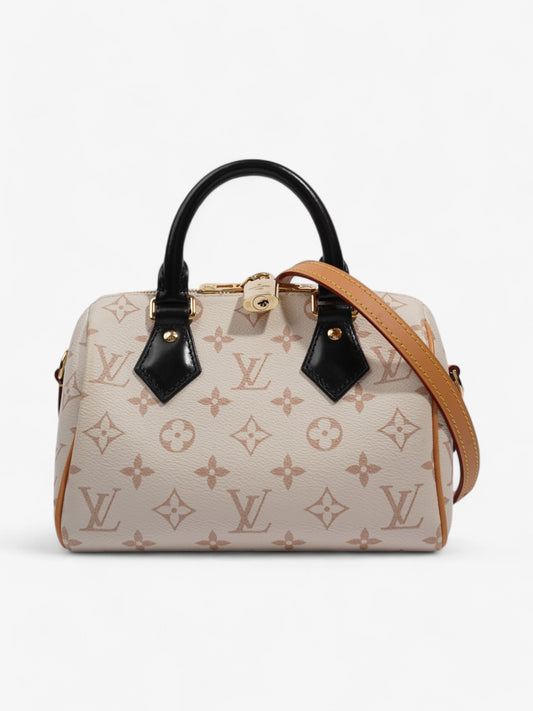 Louis Vuitton Speedy Bandoulière Monogram Dune / Black Coated Canvas 20