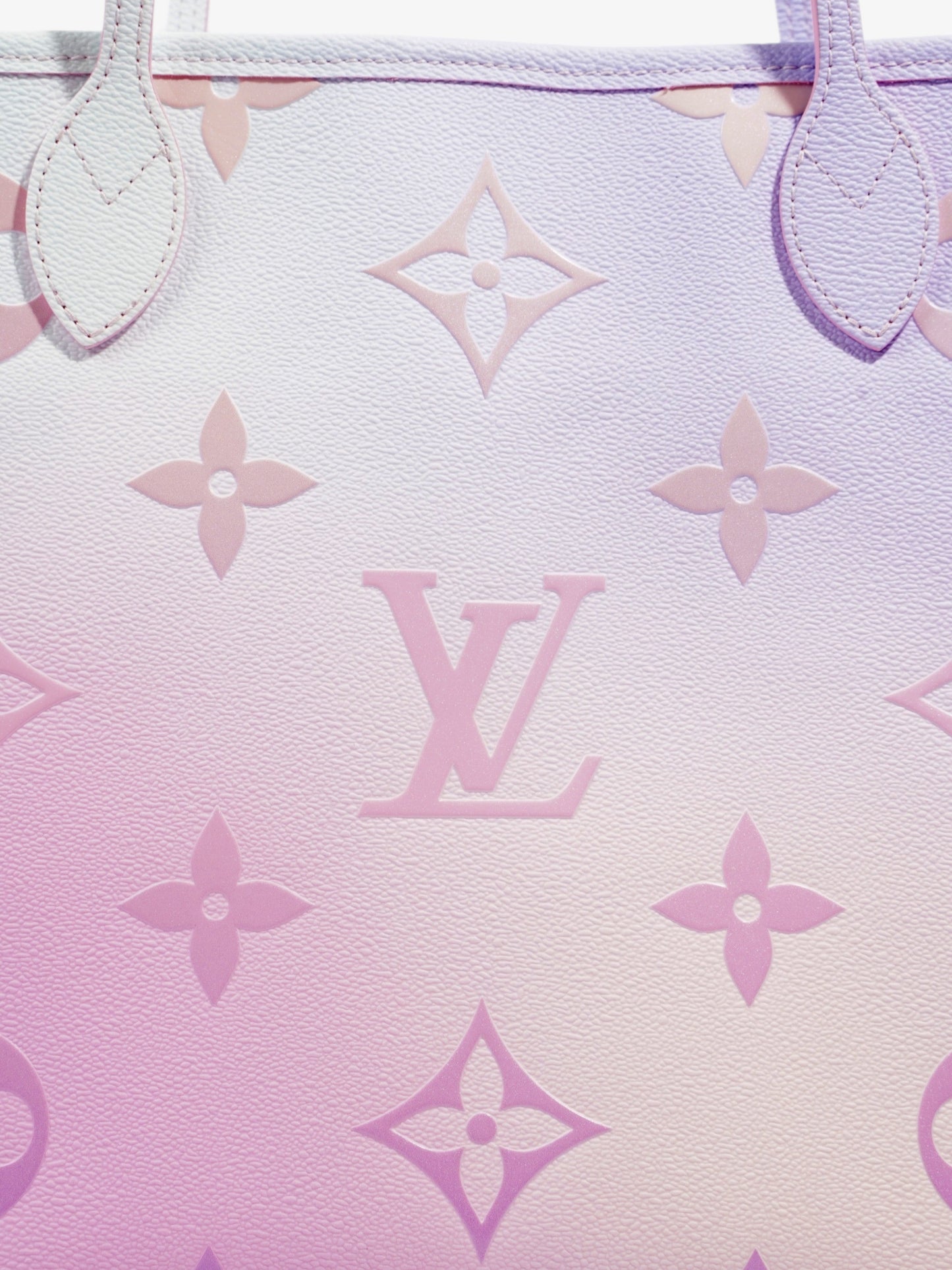 Louis Vuitton Neverfull Sunrise Pastel Empreinte Leather MM