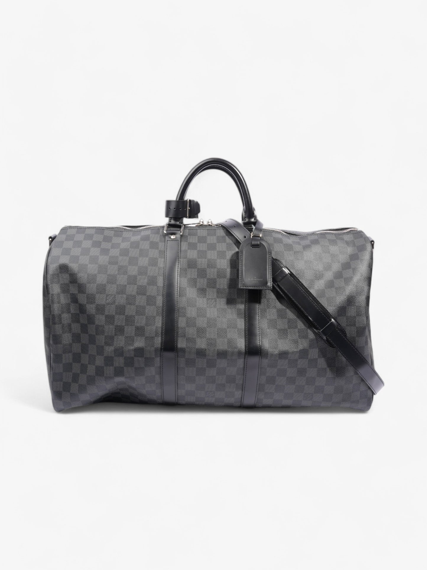 Louis Vuitton Keepall Bandouliere Damier Graphite Coated Canvas 55