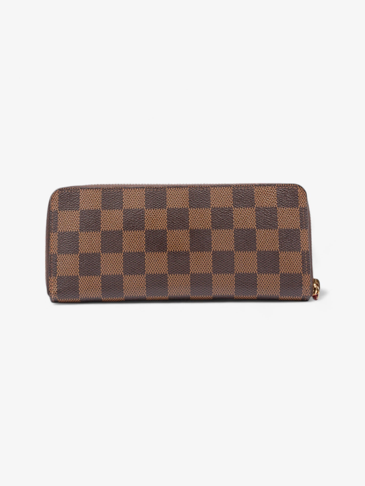 Louis Vuitton Clemence Wallet Damier Ebene Coated Canvas