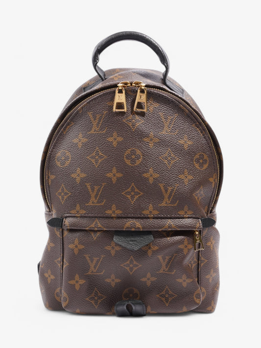 Louis Vuitton Palm Springs Monogram / Black Coated Canvas Medium