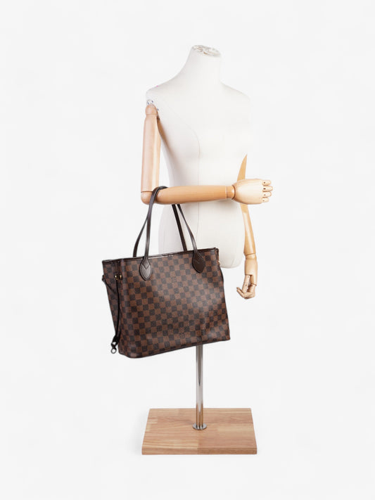 Louis Vuitton Neverfull  Damier Ebene Coated Canvas MM