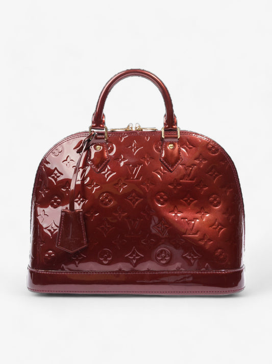 Louis Vuitton Alma Amarante Vernis Leather PM