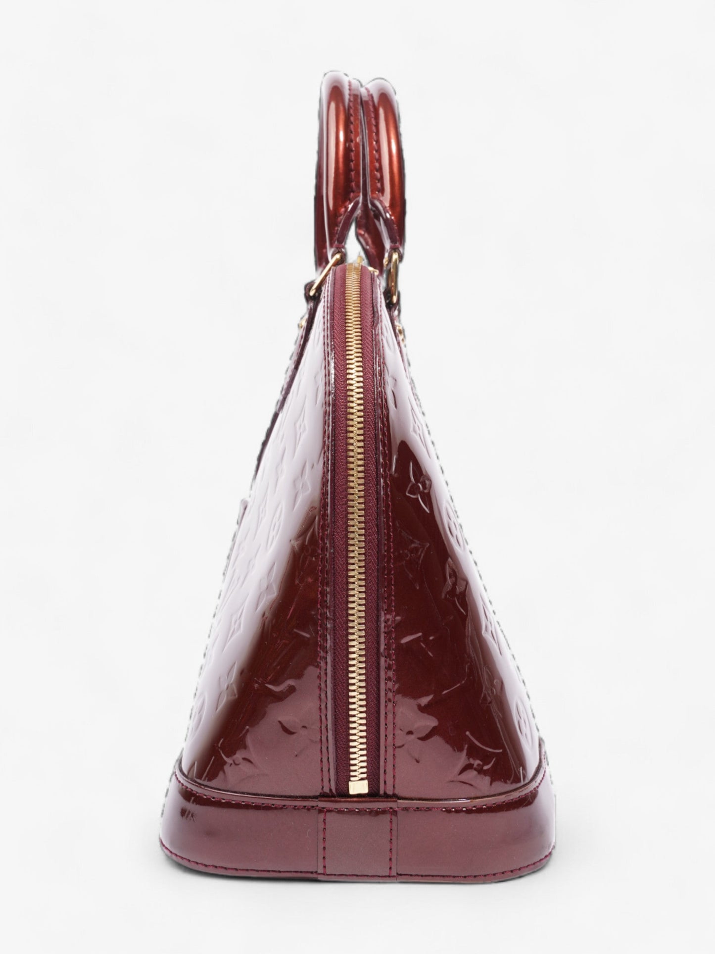 Louis Vuitton Alma Amarante Vernis Leather PM