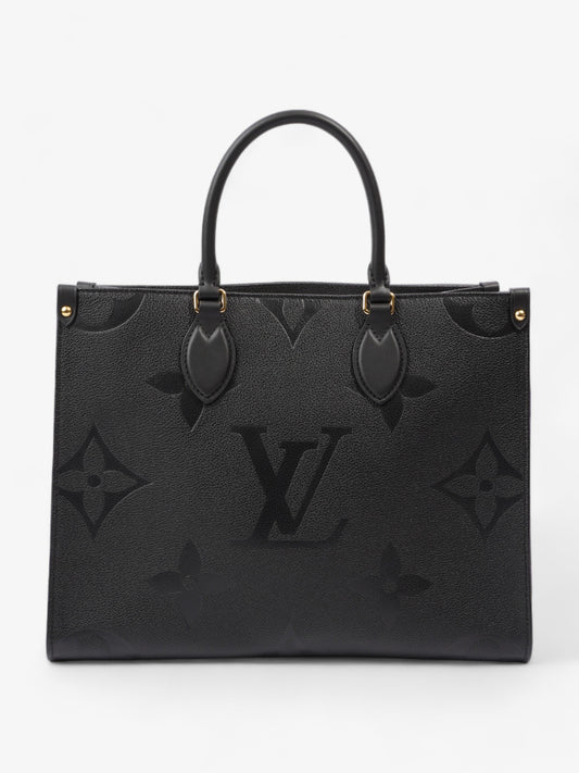 Louis Vuitton Onthego MM Black Empreinte Leather