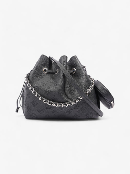 Louis Vuitton Bella Bucket Bag Black Monogram Calfskin Leather