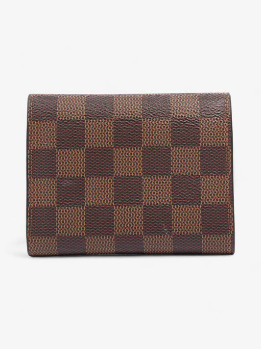 Louis Vuitton Victorine Wallet Damier Ebene / Red Canvas