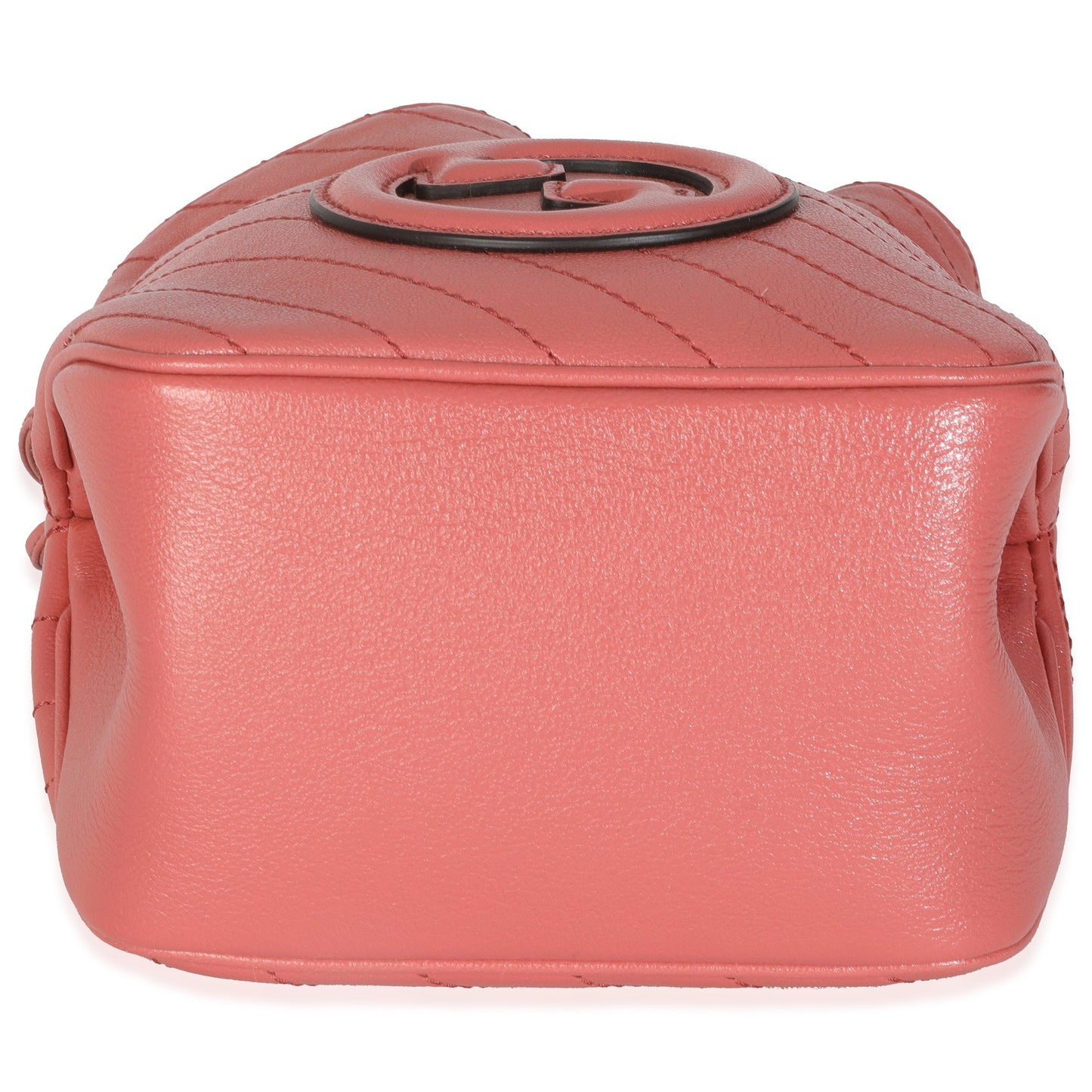 Gucci Pink Calfskin Blondie Bucket Bag