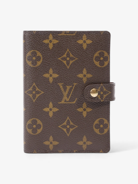 Louis Vuitton Small Ring Agenda Cover Monogram Coated Canvas